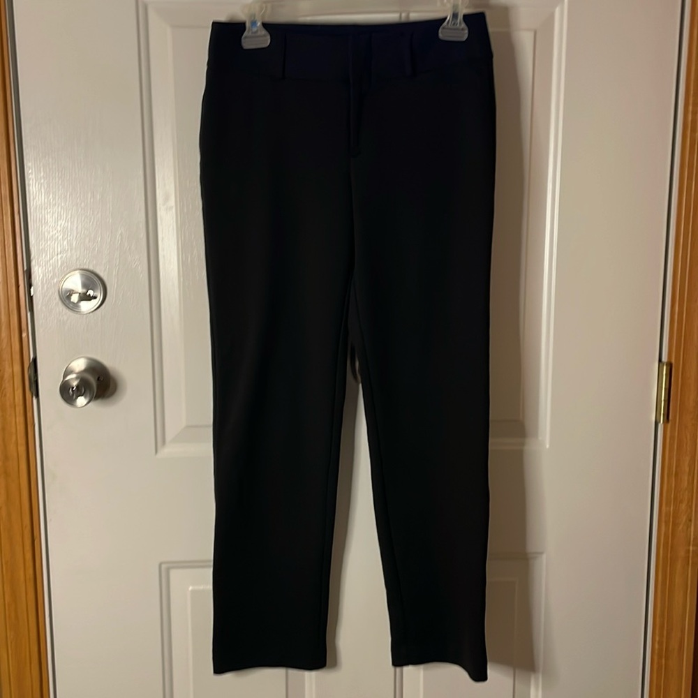 NWOT Michael Kors polyester/viscose/elastane black pants, Size 6
